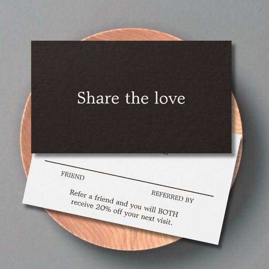 Minimalistisch Elegante Schwarz-weiße Beauty Salon