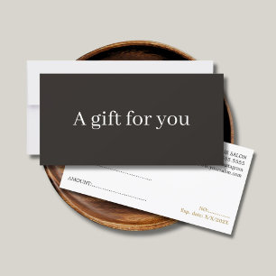 Minimalistisch Elegante Schwarz-weiße Schönheit