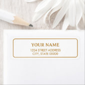 Minimalistisch Elegantes Faux-Gold (Insitu)