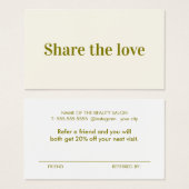 Minimalistisch Elegantes helles Gelbes Olive (Vorne & Hinten)