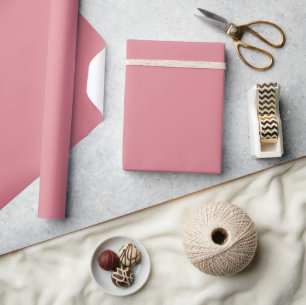 Minimalistisch Elegantes New York Rosa Einfach Geschenkpapier