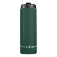 Minimalistisch Emerald Green Beruflich Simple