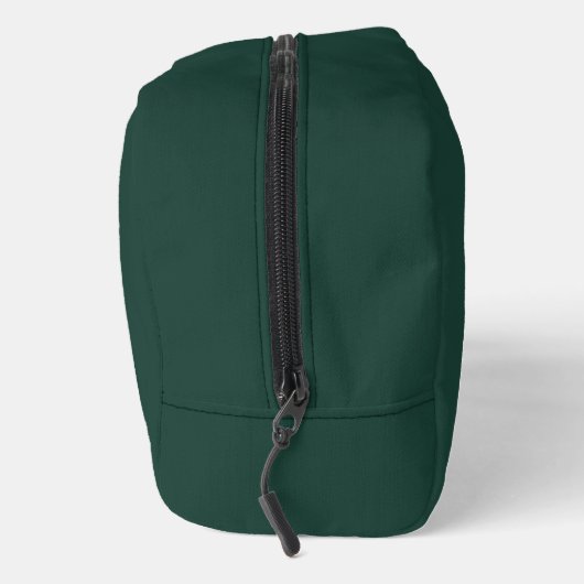 Minimalistisch Emerald Green Beruflich Simple Waschbeutel (Rechts)