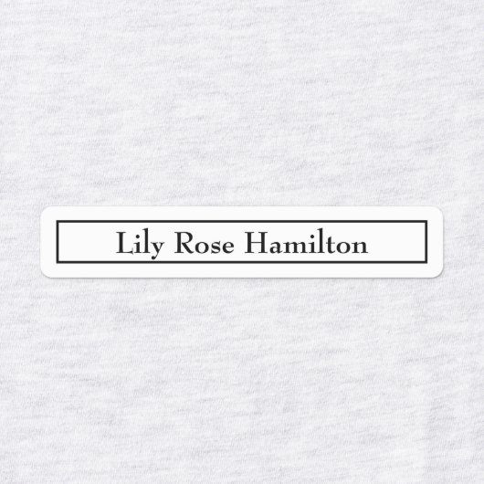 Minimalistisch Etiketten (Design 2)