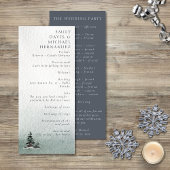 Minimalistisch Evergreen Mountain Green Slate Blue Programm