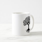 Minimalistisch Family Wiedersehen Heartfelt Gold L Kaffeetasse (VorderseiteRechts)