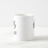Minimalistisch Family Wiedersehen Heartfelt Gold L Kaffeetasse (Mittel)
