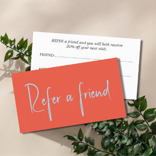 Minimalistisch Frische Pasta machen Empfehlungskarte