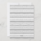 Minimalistisch frohe Weihnachten (Rückseite)