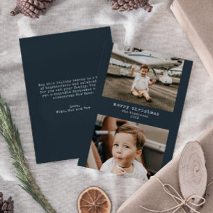 Minimalistisch Frohe Weihnachten 2 Foto Weihnachts