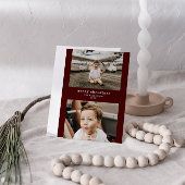 Minimalistisch Frohe Weihnachten 2 Foto Weihnachts