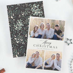 Minimalistisch Frohe Weihnachten 3 Foto