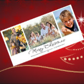 Minimalistisch frohe Weihnachten 3-Foto