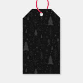 Minimalistisch Frohe Weihnachten Foto Geschenkanhänger (Rückseite)