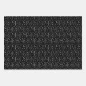 Minimalistisch frohe Weihnachten und Abstrakter Ba Geschenkpapier Set (Vorderseite)