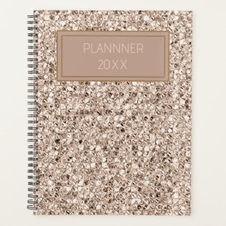 Minimalistisch für das cremefarbene Gold Planer