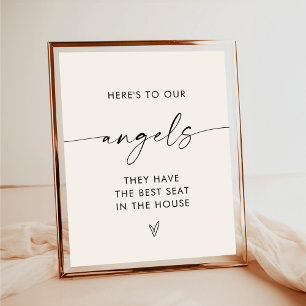 Minimalistisch für das Liebesgedächtnis, Gedenkfei Poster
