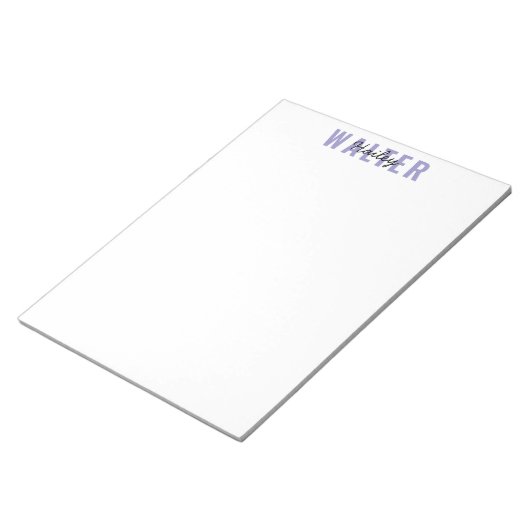 Minimalistisch für den Office- oder Privatgebrauch Notizblock (angewinkelt)