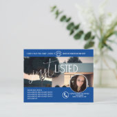 Minimalistisch für den Verkauf von Zuhause börsenn Postkarte (Stehend Vorderseite)