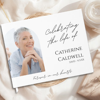 Minimalistisch für immer in unserem Herzen Foto Be Gästebuch