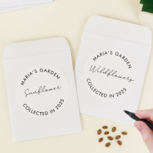Minimalistisch-Gartensamen-Etiketten - Leerstelle