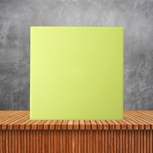 Minimalistisch Gelbgrün, solide Farbe Fliese