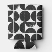 Minimalistisch geometrisch: Skandinavische Halbkre Dosenkühler (Rückseite)