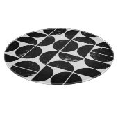 Minimalistisch geometrisch: Skandinavische Halbkre Schneidebrett (Ecke)