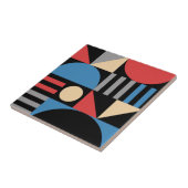 Minimalistisch geometrische Mitte des Jahrhunderts Fliese (Seite)