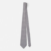 Minimalistisch geometrisches Muster Neck Tie Krawatte (Vorderseite)
