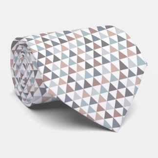 Minimalistisch geometrisches Muster Neck Tie Krawatte