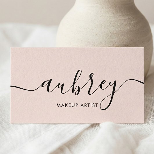 Minimalistisch Girly Visitenkarte