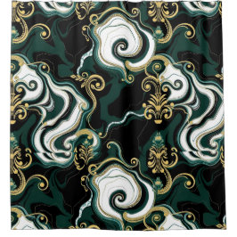 Minimalistisch Glam Duschvorhang - Subtle Luxe