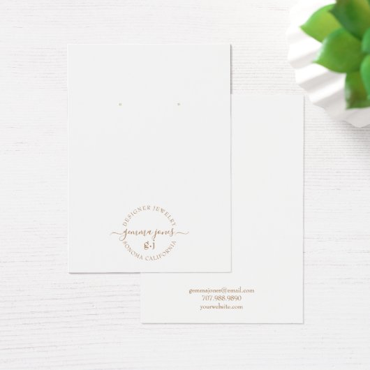 Minimalistisch-Gold-Typografie (Schreibtisch)