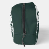 Minimalistisch gotische Fensterkalligrafie Phthalo Waschbeutel (Rechts)