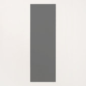 Minimalistisch Gray Yoga Mat Yogamatte (Rückseite)