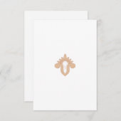 Minimalistisch & Groovy Dankeschön Karten | Custom (Vorne/Hinten)