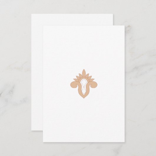 Minimalistisch & Groovy Dankeschön Karten | Custom (Vorne/Hinten)