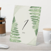 Minimalistisch grüne Fern Sockelschild (In SItu)