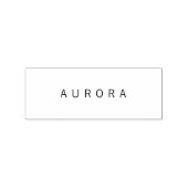 Minimalistisch Gummistempel (Prägung)