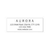 Minimalistisch Gummistempel (Prägung)