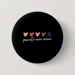 Minimalistisch Hearts Bauchspeicheldrüsenkrebs Kri Button