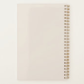 Minimalistisch Hello 2026 Sand Planer (Rückseite)