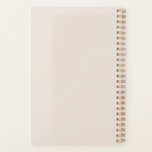 Minimalistisch Hello 2026 Sand Planer (Rückseite)