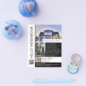 Minimalistisch Hello Neighbor Real Anwesen Einführ Flyer (Einzeln)