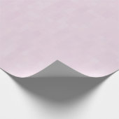 Minimalistisch hellrosa, modernes abstraktes Muste Geschenkpapier (Ecke)