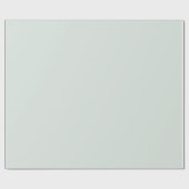 Minimalistisch hellweiße Farbe der Seite grün Geschenkpapier (Flach)