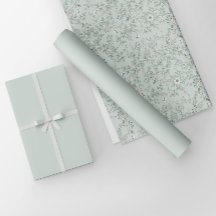 Minimalistisch hellweiße Farbe der Seite grün