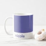 Minimalistisch Ihren Namen Periwinkle Blue persona Kaffeetasse<br><div class="desc">Minimalistisch Personalisieren Sie Ihren Namen Periwinkle Blue Coffee Tasse perfekt als Geschenk für Ihre Familie,  Freunde und Liebhaber dieser Ferien.</div>