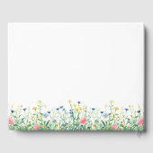 Minimalistisch in der Gedächtnisbeerdigung Gästebuch (Rückseite)